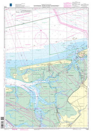 Osterems, Borkum bis Norderney