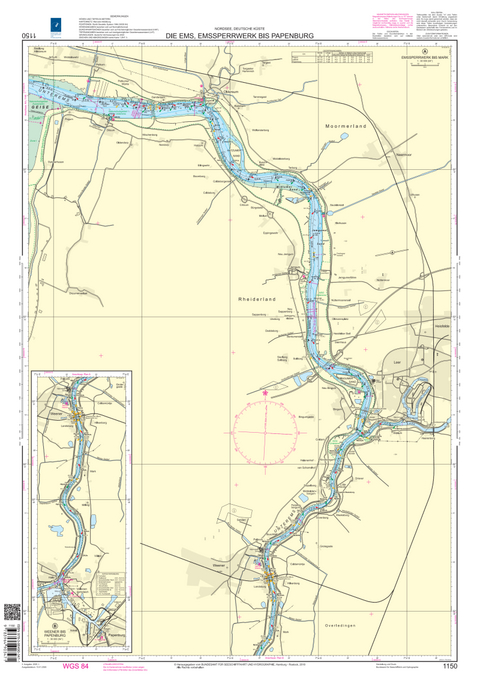 Die Ems, Emssperrwerk bis Papenburg - 