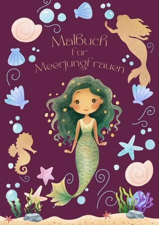 Malbuch für Meerjungfrauen DINA4