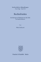 Rechtsfrieden - Tobias Kulhanek