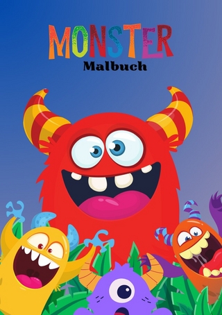 Malbuch Monster DIN A5