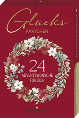 Glückskärtchen Advent-24 Adventswünsche - 