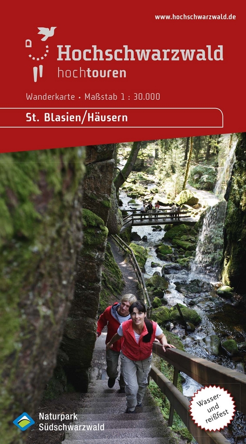 Hochtouren Wanderkarte St. Blasien / H&auml;usern