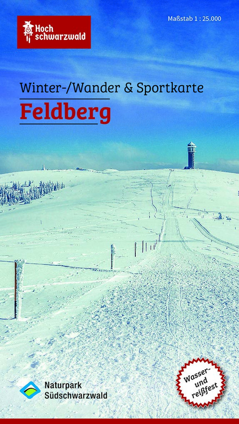 Winter-/ Wander und Sportkarte Feldberg