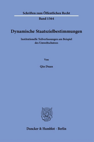 Dynamische Staatszielbestimmungen