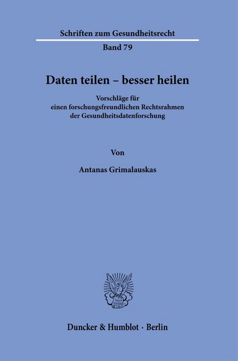 Daten teilen &ndash; besser heilen - Antanas Grimalauskas