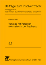 Vertr&auml;ge mit Personenmehrheiten in der Insolvenz - Carsten Haak
