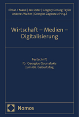 Wirtschaft – Medien – Digitalisierung - 