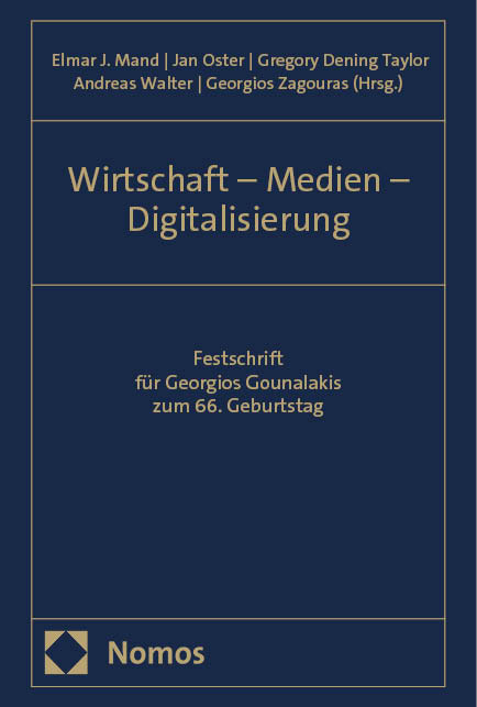 Wirtschaft – Medien – Digitalisierung - 