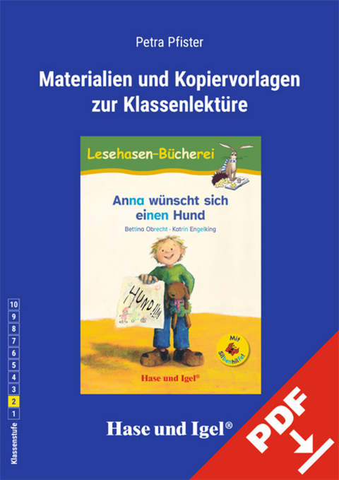 Begleitmaterial:Anna w&uuml;nscht sich einen Hund / Silbenhilfe - Petra Pfister