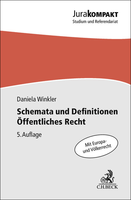 Schemata und Definitionen &Ouml;ffentliches Recht - Daniela Winkler