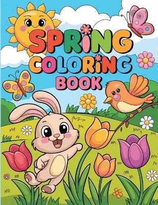 Spring Coloring Book for Adults