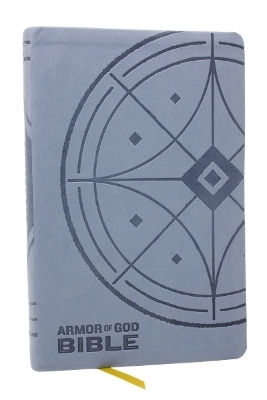 NKJV Armor of God Bible, Blue/Gray Leathersoft (Children’s Bible, Red Letter, Comfort Print, Holy Bible): New King James Version