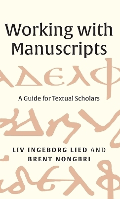 Working with Manuscripts