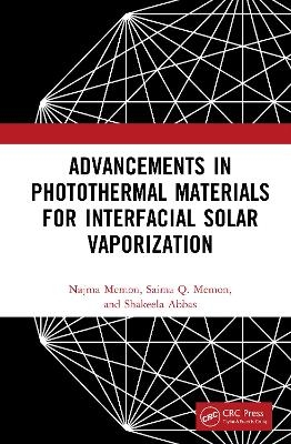 Advancements in Photothermal Materials for Interfacial Solar Vaporization