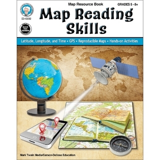 Map Reading Skills Workbook, Grades 5 - 12