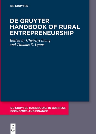 De Gruyter Handbook of Rural Entrepreneurship