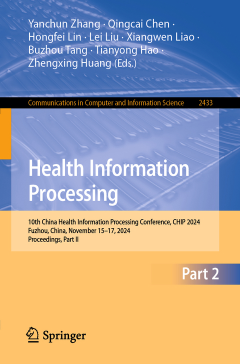 Health Information Processing - 