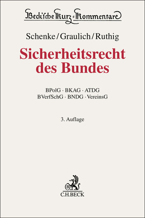 Sicherheitsrecht des Bundes - 