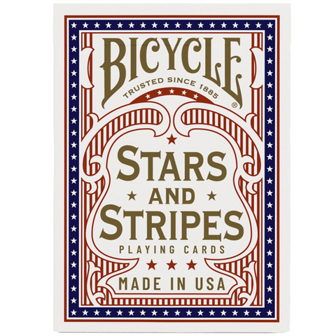 Bicycle Stars and Stripes (Designer Spielkarten, Poker, Skat...) -  United States Playing Card Company (USPC)