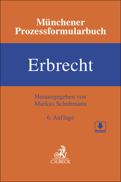 Münchener Prozessformularbuch Erbrecht - 