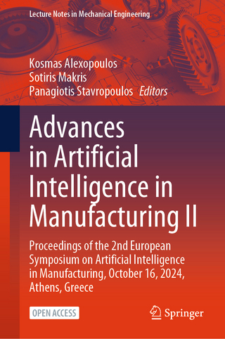 Advances in Artificial Intelligence in Manufacturing II