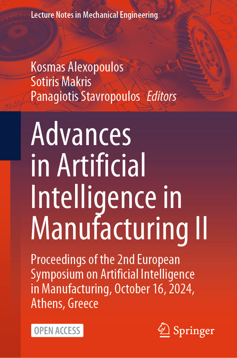 Advances in Artificial Intelligence in Manufacturing II - 