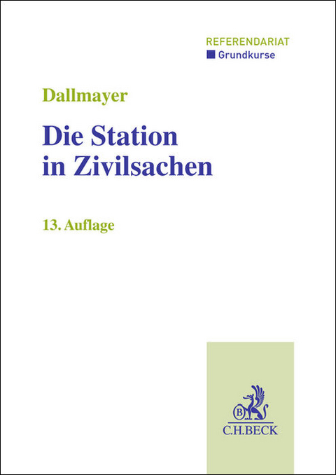 Die Station in Zivilsachen - Tobias Dallmayer