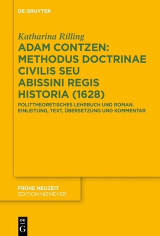 Adam Contzen: Methodus Doctrinae Civilis Seu Abissini Regis Historia (1628)