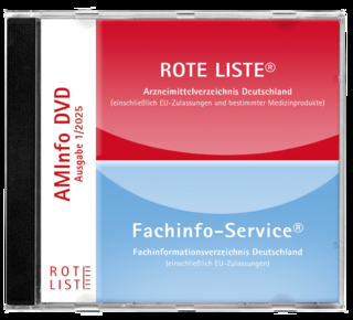 ROTE LISTE® 1/2025 AMInfo-DVD - ROTE LISTE®/FachInfo - Abo (4 Ausgaben pro Jahr)