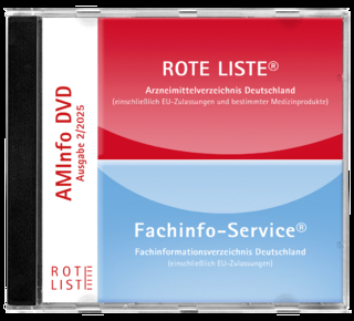ROTE LISTE® 2/2025 AMInfo-DVD - ROTE LISTE®/FachInfo - Einzelausgabe