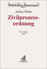 Zivilprozessordnung: ZPO - Anders, Monika; Gehle, Burkhard