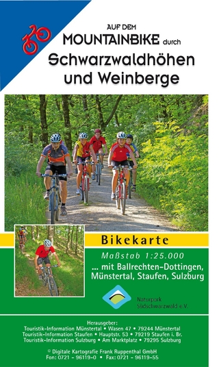 Auf dem Mountainbike durch Schwarzwaldhöhen und Weinberge, Münstertal, Staufen, Sulzburg
