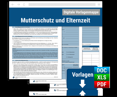 Dokumentenmappe Mutterschutz und Elternzeit