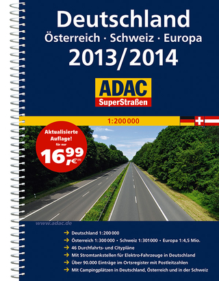 ADAC SuperStraßen Deutschland, Österreich, Schweiz, Europa 2013/2014