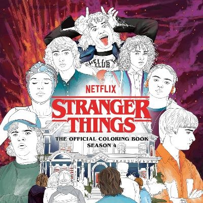 Stranger Things: The Official Coloring Book, Season 4 -  Netflix