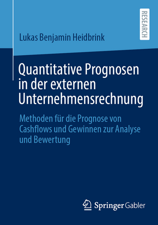 Quantitative Prognosen in der externen Unternehmensrechnung