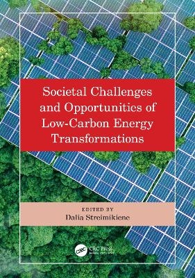 Societal Challenges and Opportunities of Low-Carbon Energy Transformations - 