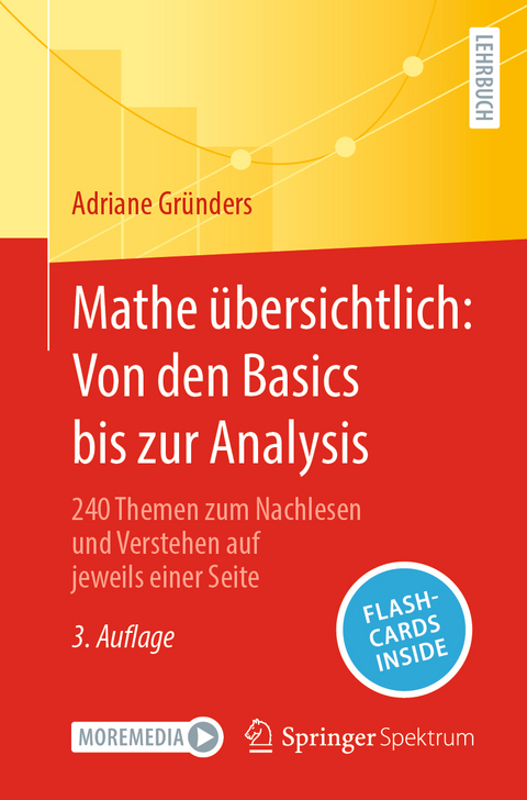 Mathe übersichtlich: Von den Basics bis zur Analysis - Adriane Gründers