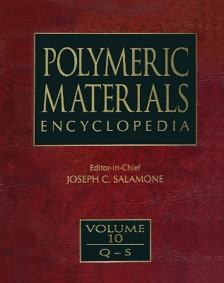 Polymeric Materials Encyclopedia, Twelve Volume Set - Joseph C. Salamone
