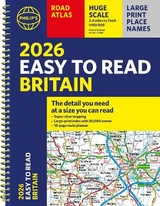 2026 Philip's Easy to Read Road Atlas of Britain - Philip's Maps