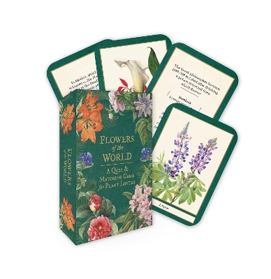 Flowers of the World: A Quiz and Matching Game for Plant Lovers - Chester Cowell