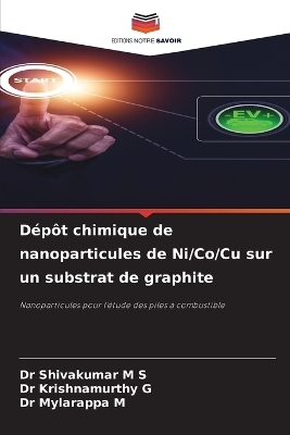 Dépôt chimique de nanoparticules de Ni/Co/Cu sur un substrat de graphite