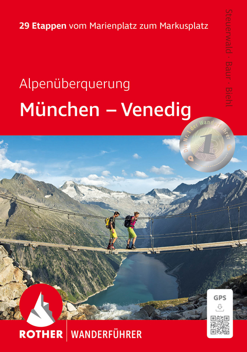 Alpenüberquerung - Dirk Steuerwald, Stephan Baur, Vera Biehl