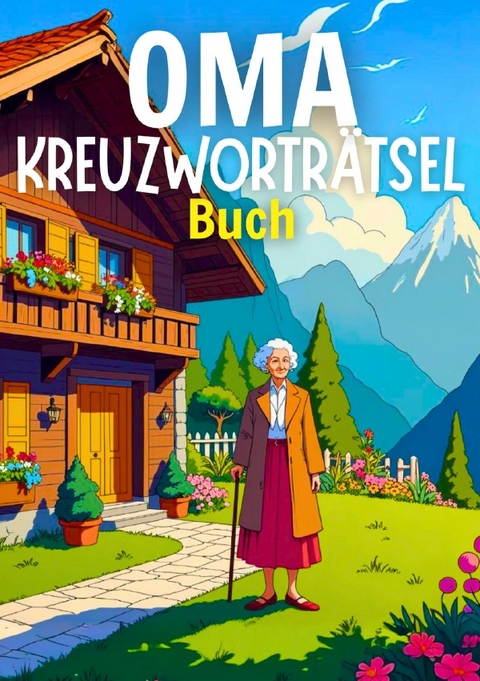 Oma's Kreuzwortr&auml;tsel Buch - R&auml;tselly Verlag