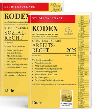 KODEX-Paket Studienausgabe Arbeits- und Sozialrecht 2025