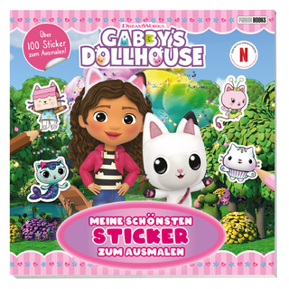 Gabby's Dollhouse: Meine schönsten Sticker zum Ausmalen