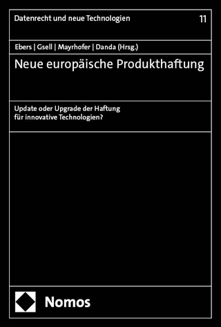 Neue europäische Produkthaftung