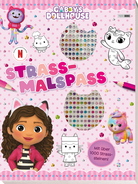 Gabby's Dollhouse: Mein Strass-Malspa&szlig; -  Panini