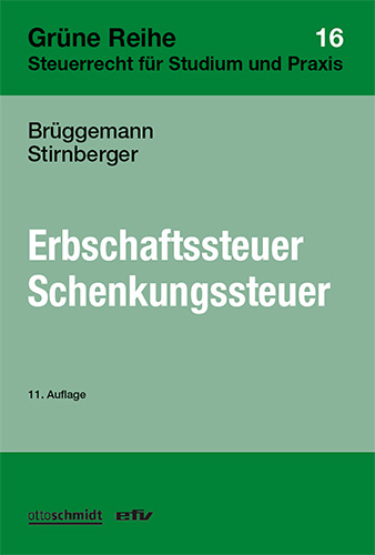 Erbschaftsteuer/Schenkungsteuer - Gerd Br&uuml;ggemann, Martin Stirnberger